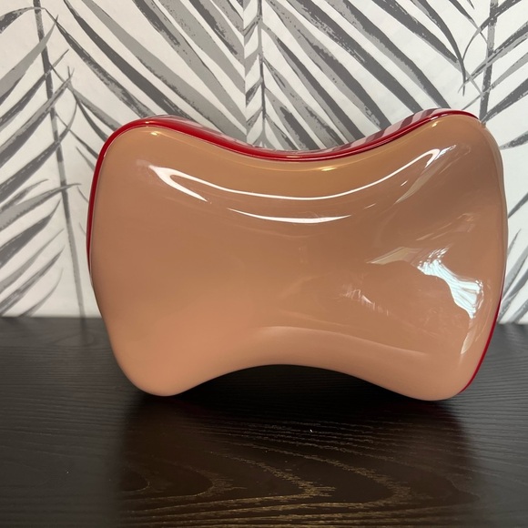 Rare and unique Christian Louboutin nude and red shoe clutch with chain - Picture 4 of 15
